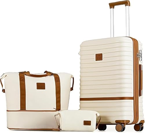 Joyway 24 Inch Checked Luggage, Expandable Suitcase Spinner