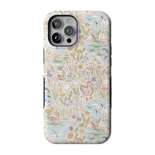 Casely iPhone 12 Pro Max Case | The Waddle Path | Duck Pond | Bold Protective Design | Compatible with MagSafe