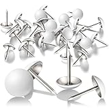 300 Pieces Upholstery Nails Tack 11 mm Decorative Furniture Tacks Head Diameter Thumb Push Pins for...