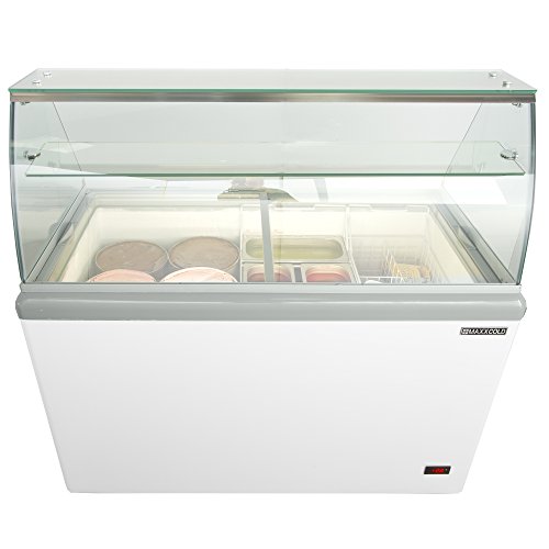 Maxx Cold Mxdc-8 8 Flavor 14 Cu Ft Commercial Ice Cream Dipping Cabinet Freezer #TOP2