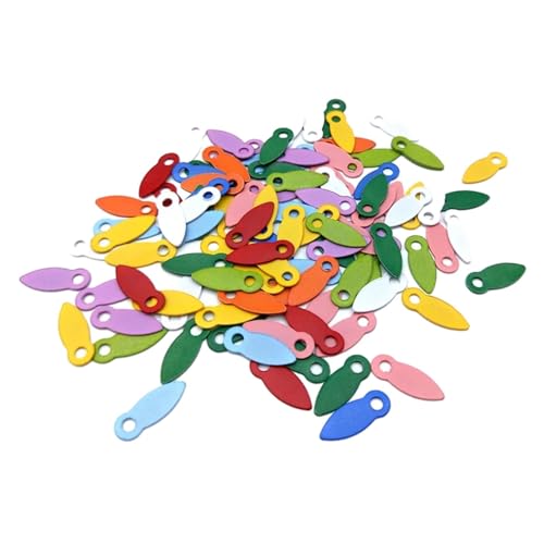 Image of Generic 100Pcs Picture Frame Turn Buttons Photo Frame Back Plate Buttons Gift Hardware for Picture Frames for Hanging Photos Paintings