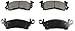 DuraGo BP52 MS Front Semi-Metallic Brake Pad