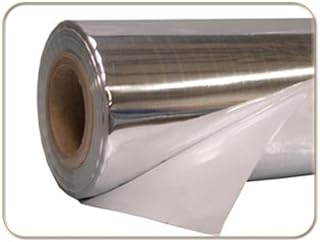Grow1 Mylar Reflective Film on White 2mil 4ft x 100ft Roll for Indoor Grow Rooms and Tents