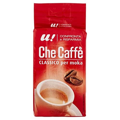 U! Confronta & Risparmia Che Caffè Classicoo Miscela per Moka, 250g