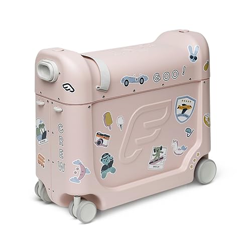 Image of Stokke Jetkids Bedbox - Kids Ride-On Suitcase (BedBox, Pink Lemonade)