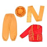 Detaillierte accessoires: wird mit passenden accessoires geliefert, um den look zu vervollständigen, mit aufwendigen details für zusätzlichen , halloween-party-verkleidung, königliches cosplay für