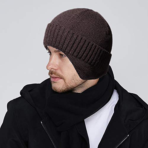 Tomshin Gorro de ciclismo masculino feminino e inverno protetor de orelha quente à prova de vento pa