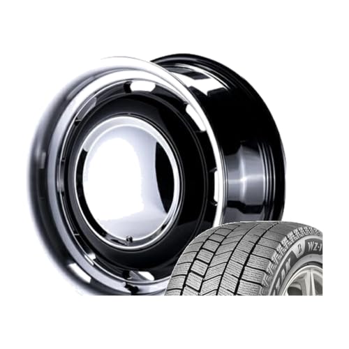 165/55R15 �X�^�b�h���X�^�C���z�C�[��4�{�Z�b�g �u���U�b�N WZ-1 × ���O�e�b�N �l�I���[��3 �u���b�N 15×5J +45 4H100 | �Ή��Ԏ�: NBOX �X�y�[�V�A �^���g �f���J�~�j�B�^�C���ƃz�C�[����g�t���E�o�����X�����ς݁B��