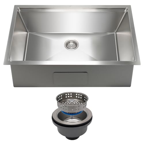 SANYCASA 30 Inch Undermount Kitchen Sink – 11 Gauge (3mm)