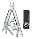 Victorinox Swiss Tool X Multitool - Taschenwerkzeug, 26 Funktionen, Silber