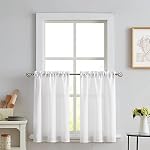 Window Treatment Tiers Bedroom