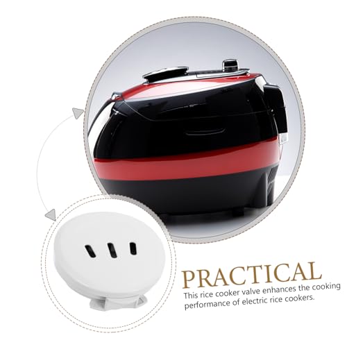 2 piezas válvula de vapor para olla arrocera miniatura 4