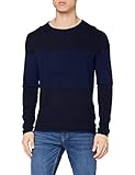 Standard edc by ESPRIT Herren 100CC2I307 Pullover, 401/NAVY 2, L
