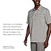 Eddie Bauer Men’s UPF 50 Sun Protection Short Sleeve Relaxed Fit Woven Tech Shirt (Grey, X-Large)