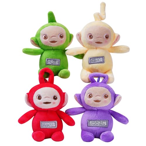 Lacioun Teleatuandbbies Plush Toys, Soft Plush Keychains, Collectible Stuffed Dolls.