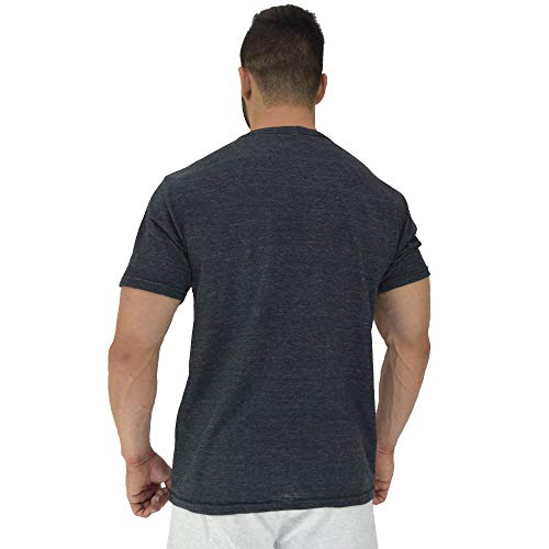 Camiseta Tradicional Masculina Básica MXD Conceito Born To Be Awe Some (Grafite, M)