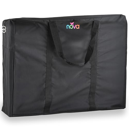 nova - Extra Large Mobility Travel Bag - Universal Carrier for Rollator Walkers, Folding Wheelchairs, and Transport Chairs - Durable Water-Resistant Storage Bag with Long Handles and Dual Zippers