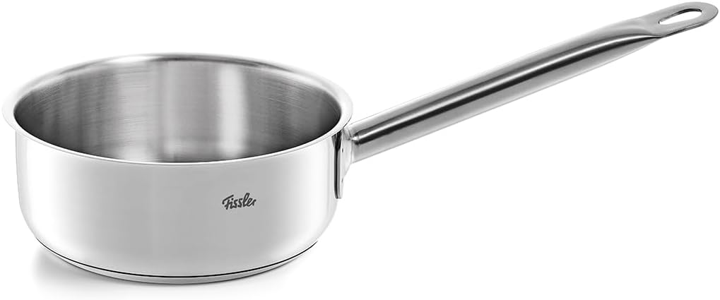 Fissler San Francisco/paslanmaz çelik saplı tencere (1,2 l – çap 16 cm) dökme kenarlı, bulaşık makinesi ve fırın için uygundur – indüksiyon