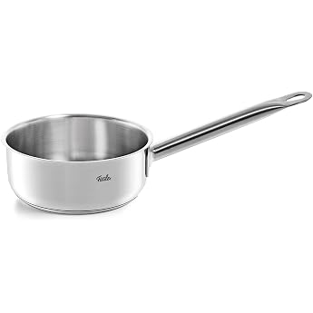 Fissler San Francisco Stainless Steel Saucepan (1.2 L, Diameter 16 cm) with Pouring Rim, Dishwasher and Oven-Safe - Induction