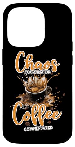 CHAOS COORDINATOR COFFEE COMPENSATED �X�}�z�P�[�X iPhone 14 Pro �p