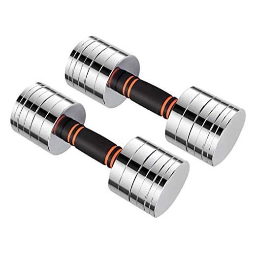 Diwa Hantelset hantlar set ett par stort 10 kg/15 kg/20 kg rent stål justerbart halkfritt handtag för gym hem träning träning träning träning man och kvinna hem fitness hantel (färg: 10 kg x 2)