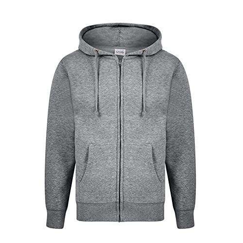 Image of Casual Classics Mens Zip Hood (2XL) (Sport Grey)