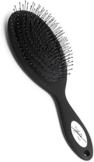 Detangling Brush Safe for Hair Extensions by The Hair Shop, 909 Ergonomic Detangler Brush for Dry or Wet Hair, Combs, Glides Thru Natural, Curly, For Men & Women