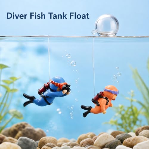 RRRICO Aquarium Diver Ornament, Fish Tank Decor, 1 Piece — 사진 4