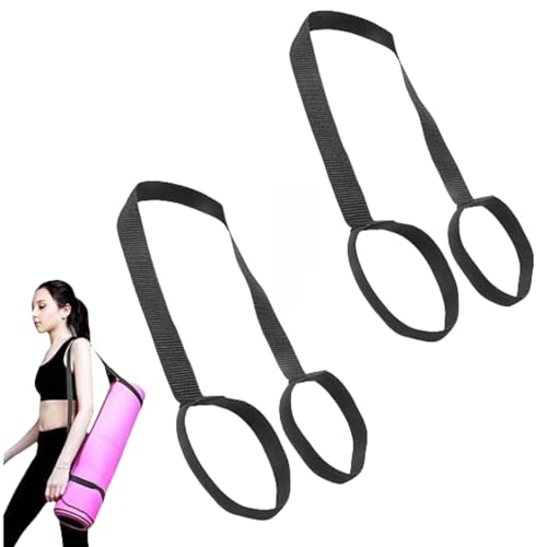 Czhotg Yoga Mat Straps (2 Pack) Carrying & Exercise Carrier