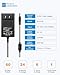 ALITOVE DC 12V Power Supply 2.5A 30W Universal AC Adapter 12 Volt 2500mA 2A Transformer 12V Power Adapter Cord 5.5 x 2.5mm DC Plug for LED Strip Lights CCTV Camera Routers Sceptre Monitor Power Cord