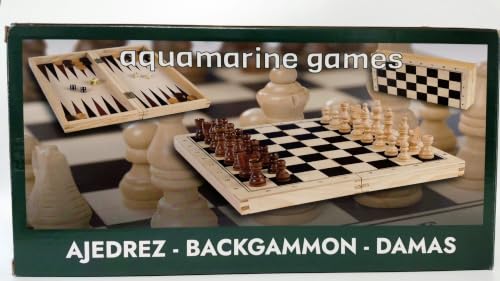 Aquamarine Games Compudid CP1070 Jeu d’échecs, de Dames et de Backgammon dans Une Mallette – vue 7