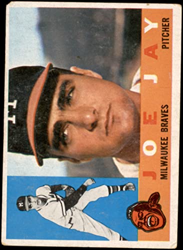 1960 Topps #266 Joey Jay Milwaukee Braves (Baseball Card) POOR Braves