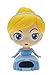 Produktbild BulbBotz Kinderwecker Disney Princess Cinderella, beleuchtet, blau/gelb, Kunststoff, 19 cm hoch, LCD-Display, für Jungen und Mädchen