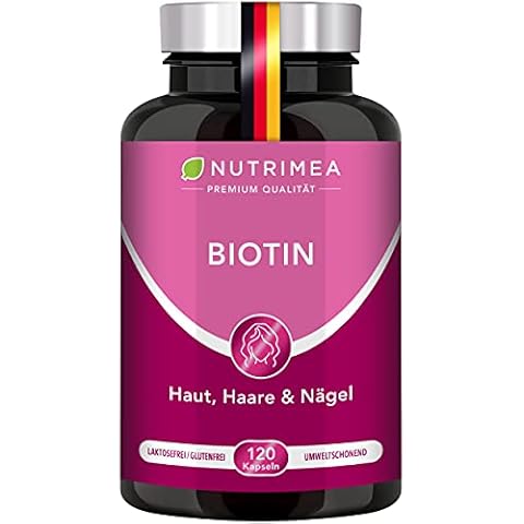 BIOTIN Haar Vital + Zink & Selen für gesunde Haut, Haare & Nägel | INTENSIV-KUR mit nur 1 Kapsel täglich Cover