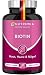 Produktbild BIOTIN Haar Vital + Zink & Selen für gesunde Haut, Haare & Nägel | In Deutschland hergestellt & laborgeprüft - 4-MONATIGE INTENSIV-KUR mit nur 1 Kapsel täglich - 100% Vegan & Ohne Zusätze