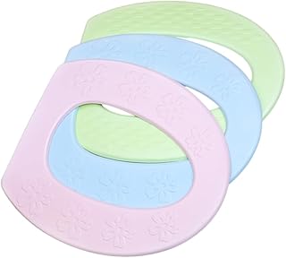 OSALADI 3pcs Winter Toilet Seat Cushion Reusable Toilet Pad Portable Washable Toilet Covers Waterproof Toilet Sticker Sticky Toilet Cushion Home Toilet Seat Toilet Mat Household