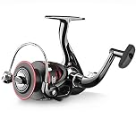 Outinhao 12BB, Mulinello Pesca, 5.2:1, Mulinello Spinning, Trascinamento Max 8kg, per Acqua Salata o d' Acqua Dolce (QE2000)