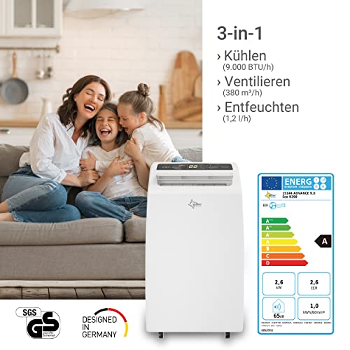 Suntec Klimagerät Advance 9.0 Eco R290 für Räume bis 34 qm