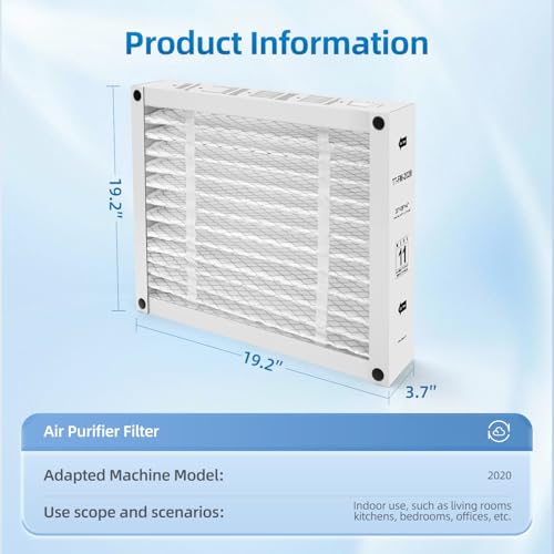 TT-FM-2020 Furnace Filter MERV 11 Collapsible Compatible with TopTech TTFM2020 TT-FM-2020QB TT-MAC-2020 and TT-MAC-2122, 20x20x4 (1 Pack) by PZHARQG - Used condition - Image 6