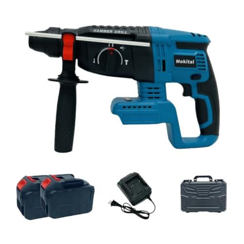 AAXU10 �Z���o�b�e���[ 2 �t�R�[�h���X�u���V���X�n���}�[�h���� 3 ���[�h�ؑ� SDS �v���X���i�ϑ� �R���N���[�g�����؍H������ �⏕�n���h���r�b�g�t DIY ����p�C���p�N�g�h���� ���S���Ă��w���������� (��̓I�Ȑ��i���@�ɂ��Ă͐��@�}��
