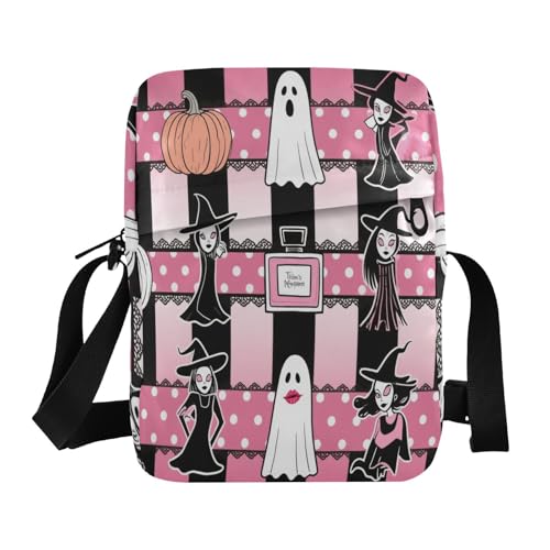 messenger bag for women cross body bag for woman Women's Cross Body Purse Adjustable Strap for Shopping Shopping- Halloween Perfume Beauty Witch