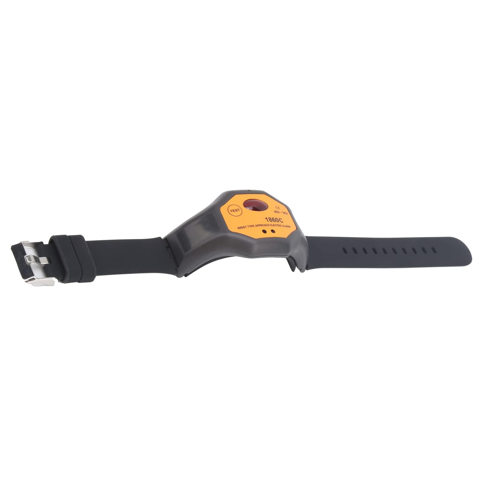 Comprobador Eléctrico de Voltaje sin Contacto Alarma -1860C Comprobador de Cables de 40 V-1KV Alarma de Alto Voltaje Comprobador de Voltaje Montado en la Muñeca para Mantenimiento de Energía