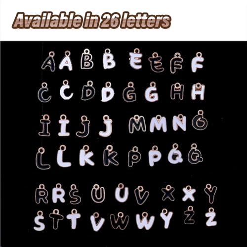 TURCGUO Pingentes Stanley para alça, 2 peças de pingentes de letra nome ID inicial decorações copo S