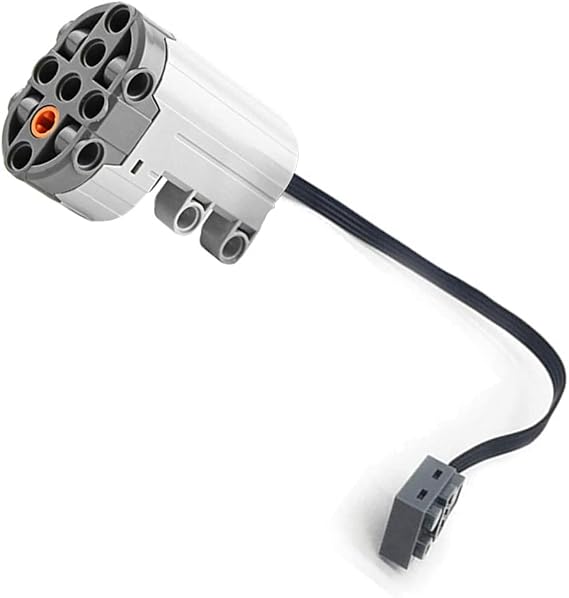 WANGCL Servo Motor Compatible for Lego 88004 Steering Motor Function Power Function Accessories with 15 Fixed Positions