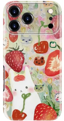 LUMARKE for iPhone 18 Pro Case,Cute Floral Cover,Wireless Charging