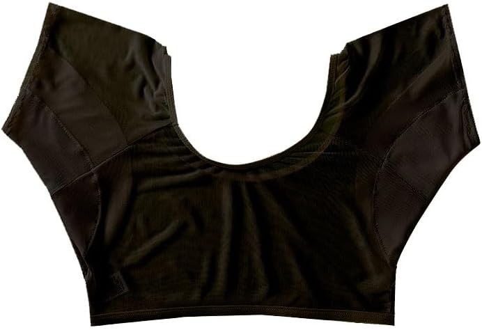 Sweat absorbing vest, transparent breathable mesh, thin leak proof, sweat proof women's vest