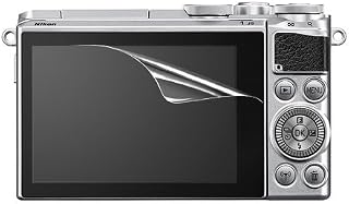【高光沢】Nikon 1 J5/J4/V3用 指紋防止 高光沢 気泡ゼロ カメラ液晶保護フィルム (7.53ｘ5.02cm)機種対応 (１枚セット)