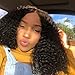 Dinoce Compatible with Longqi Brazilian Curly Human Hair 3 Bundles Remy Unprocessed Virgin Jerry Curl Hair Weave 300g (20 22 24 Inch, Natural Color)