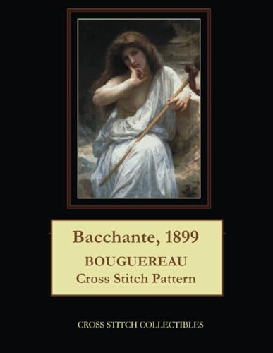 Bacchante, 1899: Bouguereau Cross Stitch Pattern