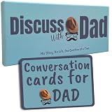 Discuss with Dad - The Game for Dad to Do Together | Conversation Cards for Families to Learn More About The Father in Your Life!